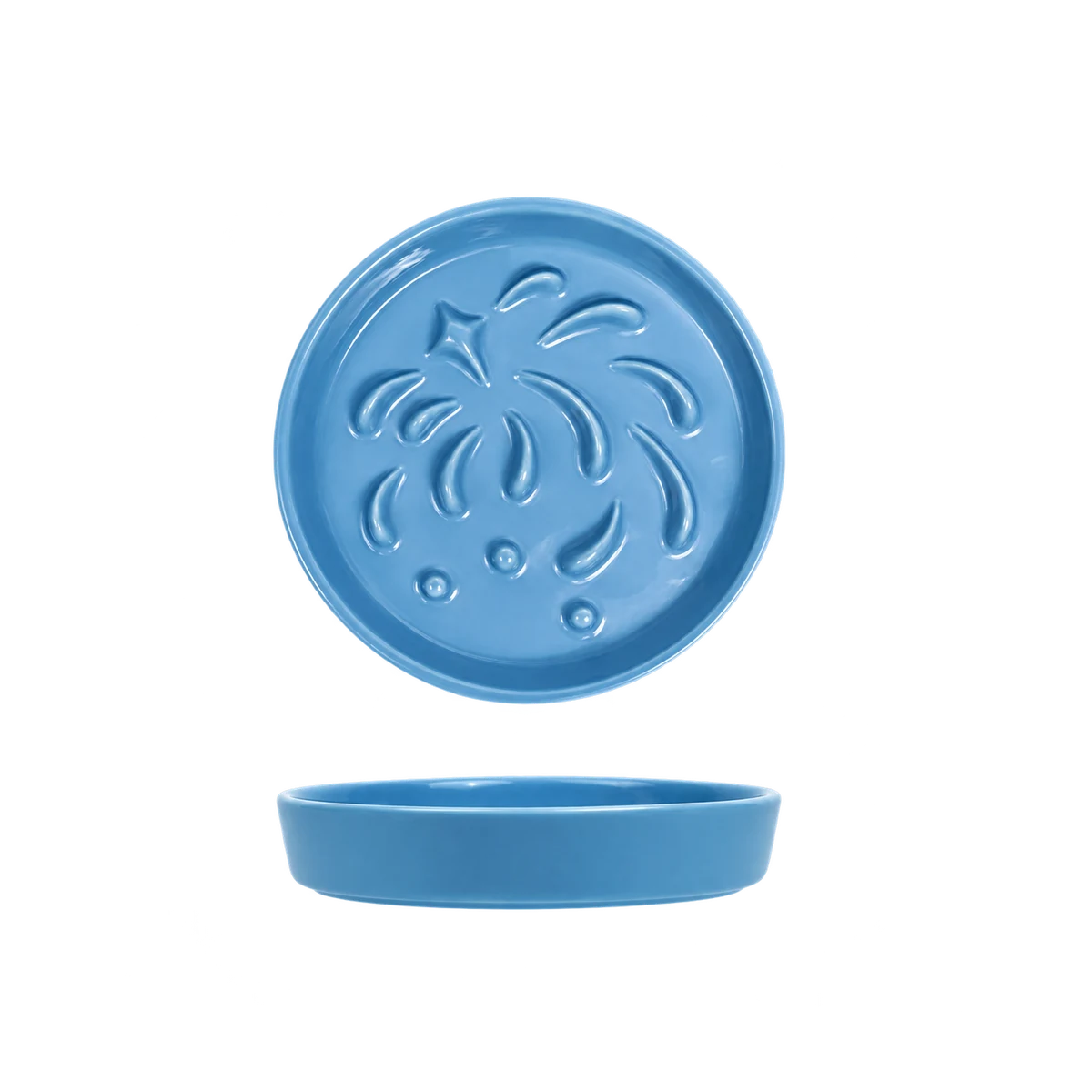Easy Maze 5-Inch Ceramic Slow Feeder Cat Bowl