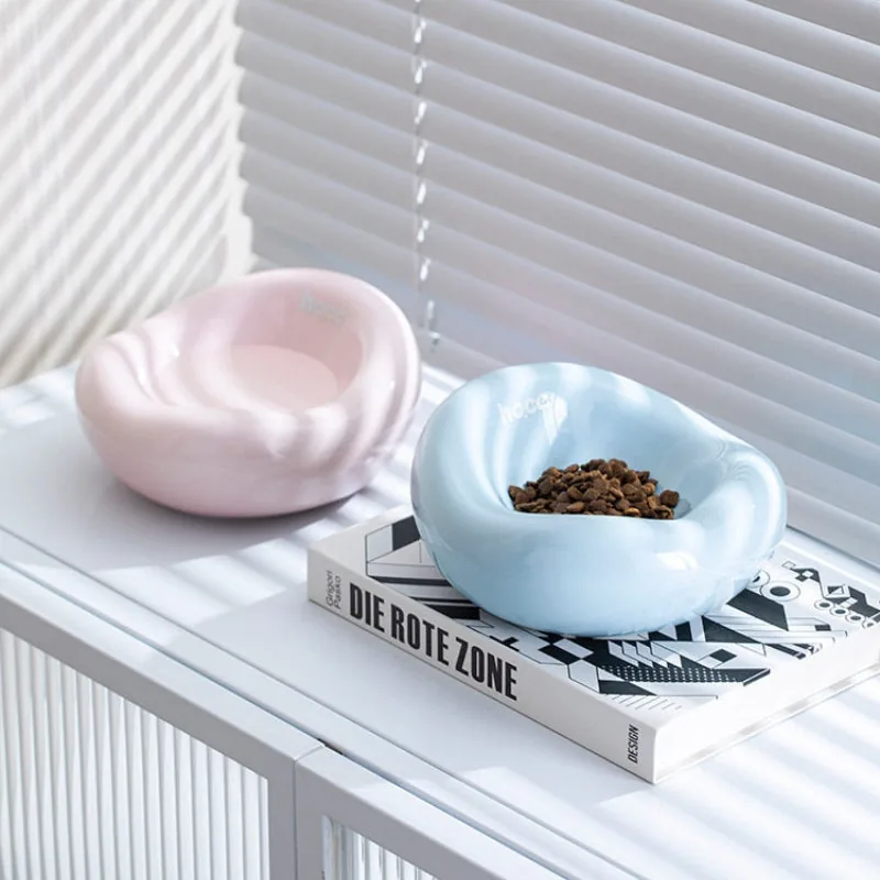 Little Bloom Stable Ceramic Cat Bowl detail 1