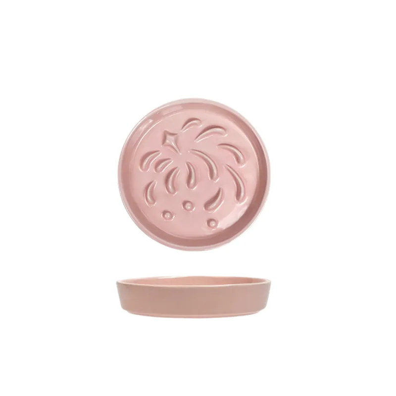 Easy Maze 5-Inch Ceramic Slow Feeder Cat Bowl detail 5