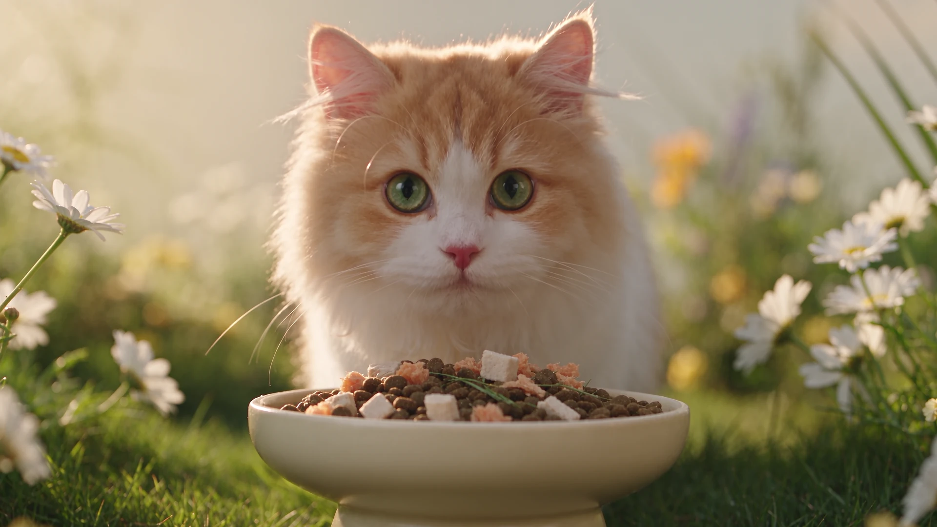 A pet enjoying a quiet selectraven ritual