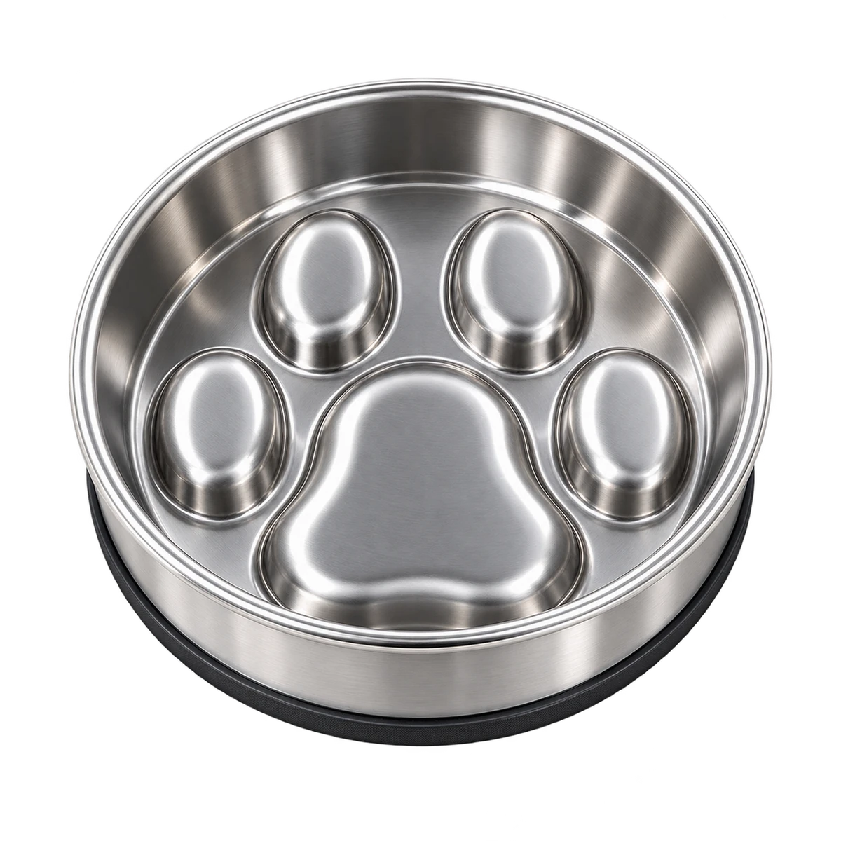 Ridge Route Stainless Steel Slow Feeder Dog Bowl