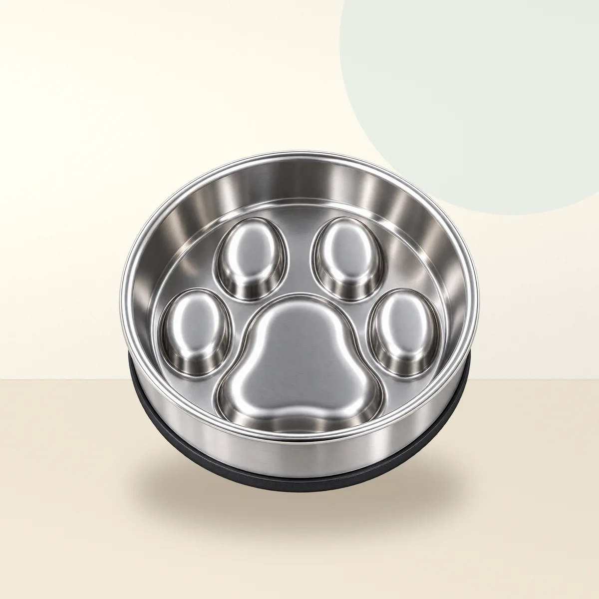 Ridge Route Stainless Steel Slow Feeder Dog Bowl detail 4