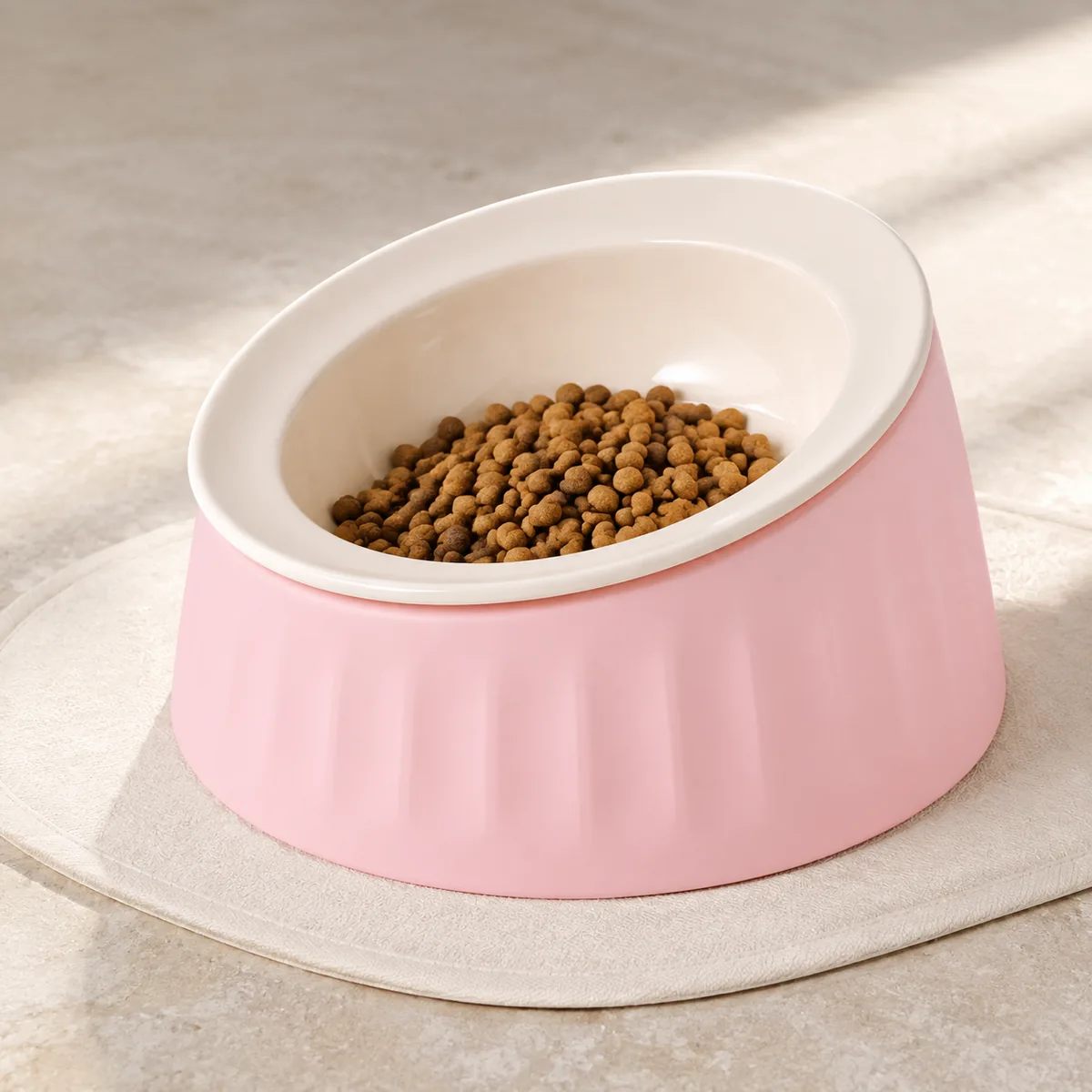 Soft Orbit Removable Ceramic Dog Bowl detail 4