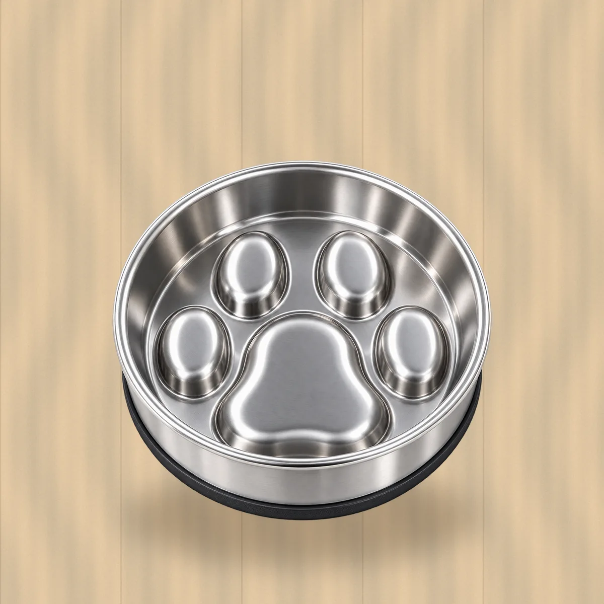 Ridge Route Stainless Steel Slow Feeder Dog Bowl detail 6